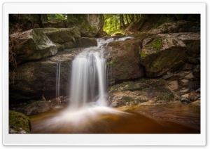 Ilse Waterfall, Harz National Park, Saxony-Anhalt, Germany Ultra HD Wallpaper for 4K UHD Widescreen desktop, tablet & smartphone