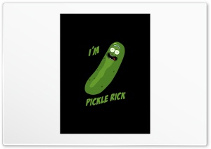 Im Pickle Rick 4K UHD Wallpaper for Widescreen and UltraWide Desktop, UltraHD TV, Smartphone, Tablet