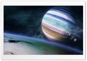 Imaginary Planet Ultra HD Wallpaper for 4K UHD Widescreen desktop, tablet & smartphone