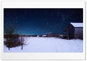 Impressive Snowscape with Amazing Sky Ultra HD Wallpaper for 4K UHD Widescreen desktop, tablet & smartphone