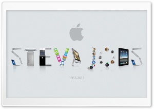 In Memoriam Steve Jobs Ultra HD Wallpaper for 4K UHD Widescreen desktop, tablet & smartphone