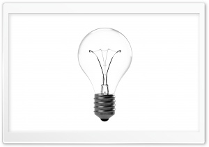Incandescent Light Bulb Ultra HD Wallpaper for 4K UHD Widescreen desktop, tablet & smartphone