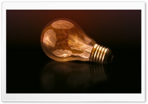 Incandescent Light Bulb Ultra HD Wallpaper for 4K UHD Widescreen desktop, tablet & smartphone