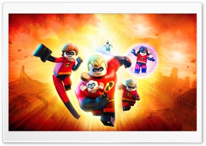 Incredibles 2 Lego 4K UHD Wallpaper for Widescreen and UltraWide Desktop, UltraHD TV, Smartphone, Tablet