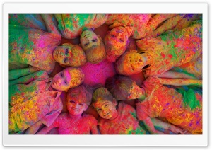 indian Holi Festival By K23 Ultra HD Wallpaper for 4K UHD Widescreen desktop, tablet & smartphone