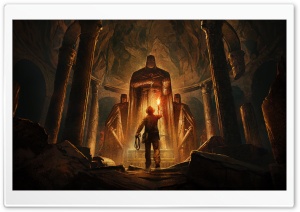 Indiana Jones and the Great Circle The Order of Giants DLC 2025 Game 4K UHD Wallpaper for Widescreen and UltraWide Desktop, UltraHD TV, Smartphone, Tablet