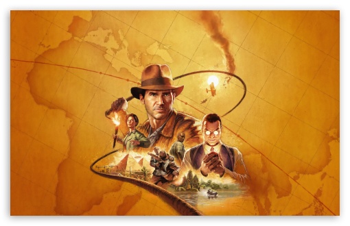 Indiana Jones and the Great Circle Video Game UltraHD Wallpaper for UHD 16:9 ; HD 16:9 ; UltraWide 21:9 24:10 32:9 32:10 ; Widescreen 16:10 5:3 ; Fullscreen 4:3 5:4 3:2 ; Tablet 1:1 ; Mobile 9:16 9:19.5 9:20 9:21 9:22 10:16 2:3 3:5 3:4 ; Dual 16:10 5:3 16:9 4:3 5:4 3:2 ;