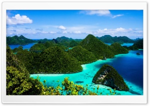 Indonesia Islands Blue Water Ultra HD Wallpaper for 4K UHD Widescreen desktop, tablet & smartphone
