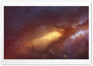 Inferno Nebula Ultra HD Wallpaper for 4K UHD Widescreen desktop, tablet & smartphone