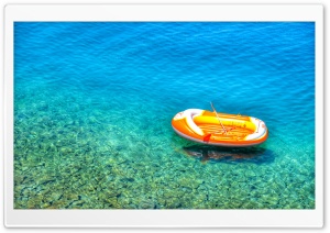Inflatable Boat in Kroatia Ultra HD Wallpaper for 4K UHD Widescreen desktop, tablet & smartphone