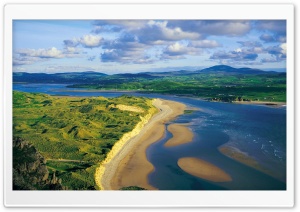 Inishowen Trawbreaga Bay Five Finger Beach Ultra HD Wallpaper for 4K UHD Widescreen desktop, tablet & smartphone