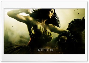 Injustice Gods Among Us - Batman vs Wonder Woman Ultra HD Wallpaper for 4K UHD Widescreen desktop, tablet & smartphone