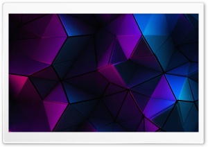 Interconnected Polygons in Gradient Light 4K UHD Wallpaper for Widescreen and UltraWide Desktop, UltraHD TV, Smartphone, Tablet