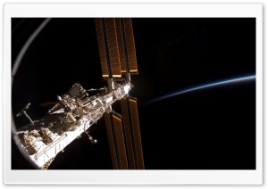 International Space Station Ultra HD Wallpaper for 4K UHD Widescreen desktop, tablet & smartphone