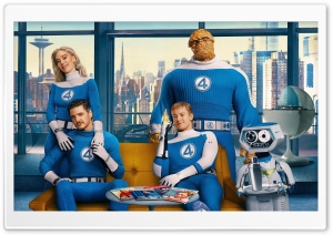 Invisible Woman, Mister Fantastic, The Thing, Human Torch, The Fantastic Four First Steps 4K UHD Wallpaper for Widescreen and UltraWide Desktop, UltraHD TV, Smartphone, Tablet