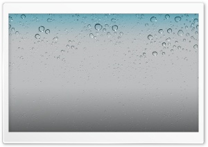 IOS 5 Wallpaper - Water Drops Ultra HD Wallpaper for 4K UHD Widescreen desktop, tablet & smartphone