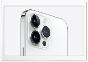 iPhone 14 Pro White Smartphone Ultra HD Wallpaper for 4K UHD Widescreen desktop, tablet & smartphone