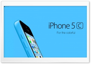 iPhone 5C Blue For Colorful Ultra HD Wallpaper for 4K UHD Widescreen desktop, tablet & smartphone