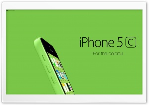 iPhone 5C Green For Colorful Ultra HD Wallpaper for 4K UHD Widescreen desktop, tablet & smartphone