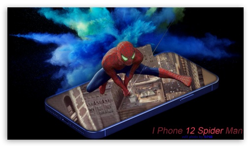 ipPhone 12 SpiderMan UltraHD Wallpaper for HD 16:9 ;