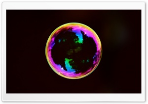 Iridescent Soap Bubble Ultra HD Wallpaper for 4K UHD Widescreen desktop, tablet & smartphone