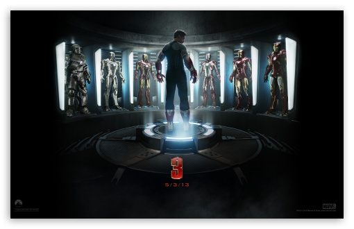 Iron Man 3 - The Generation of Suits UltraHD Wallpaper for Wide 16:10 5:3 Widescreen WHXGA WQXGA WUXGA WXGA WGA ; 8K UHD TV 16:9 Ultra High Definition 2160p 1440p 1080p 900p 720p ; Mobile 5:3 16:9 - WGA 2160p 1440p 1080p 900p 720p ;