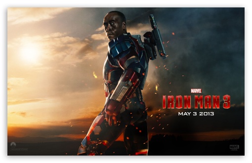Iron Man 3 - War Machine UltraHD Wallpaper for Wide 16:10 5:3 Widescreen WHXGA WQXGA WUXGA WXGA WGA ; Mobile 5:3 - WGA ;