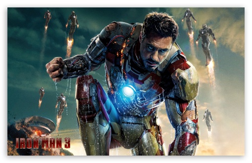 Iron Man 3 Robert Downy Junior Wallpaper UltraHD Wallpaper for Widescreen 16:10 ;