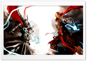 Iron Man and Thor Ultra HD Wallpaper for 4K UHD Widescreen desktop, tablet & smartphone