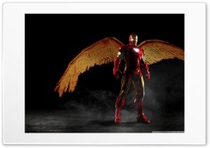 iron man have wings Ultra HD Wallpaper for 4K UHD Widescreen desktop, tablet & smartphone