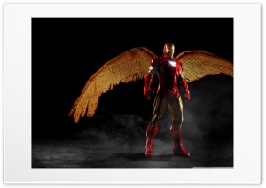 iron man have wings Ultra HD Wallpaper for 4K UHD Widescreen Desktop, Lockscreen, Screensaver, TV, Tablet, Smartphone