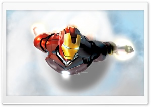 Iron Man In Flight Ultra HD Wallpaper for 4K UHD Widescreen desktop, tablet & smartphone