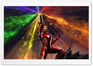 Iron Man Infinity Gauntlet Ultra HD Wallpaper for 4K UHD Widescreen desktop, tablet & smartphone