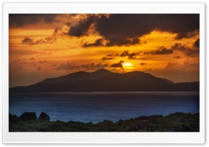 Island Sunset Ultra HD Wallpaper for 4K UHD Widescreen desktop, tablet & smartphone