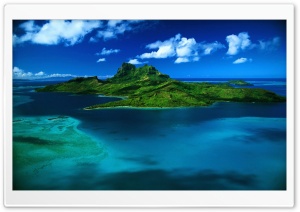 Island Top View Ultra HD Wallpaper for 4K UHD Widescreen desktop, tablet & smartphone
