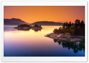 Islands At Dusk Ultra HD Wallpaper for 4K UHD Widescreen desktop, tablet & smartphone