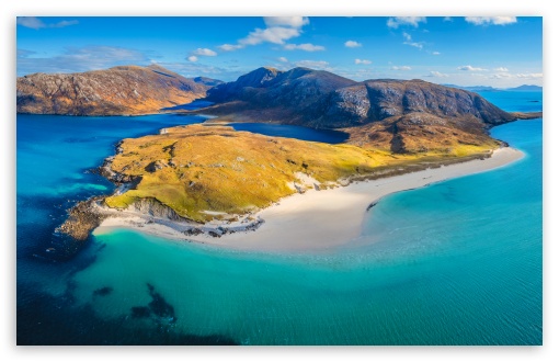 Isle of Harris Golden Coast UltraHD Wallpaper for UHD 16:9 ; HD 16:9 ; UltraWide 21:9 24:10 32:9 32:10 ; Widescreen 16:10 ; Tablet 1:1 ; Mobile 9:16 9:19.5 9:20 9:21 9:22 ; Dual 16:10 16:9 4:3 ; Triple 16:10 16:9 ;