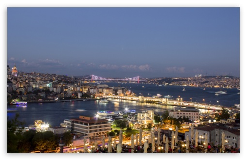 Istanbul UltraHD Wallpaper for Widescreen 16:10 ;