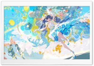 Iuno WuWa 4K UHD Wallpaper for Widescreen and UltraWide Desktop, UltraHD TV, Smartphone, Tablet