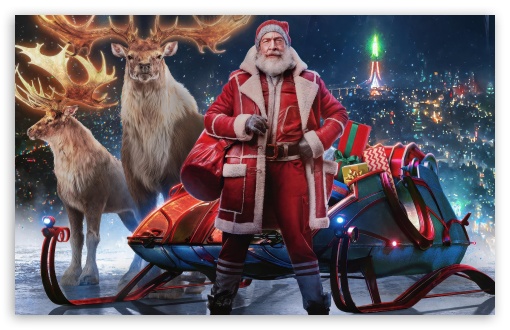 J K Simmons as Santa Claus in Red One 2024 Christmas comedy Movie UltraHD Wallpaper for UHD 16:9 ; HD 16:9 ; UltraWide 21:9 24:10 32:9 32:10 ; Widescreen 16:10 5:3 ; Fullscreen 4:3 5:4 3:2 ; Tablet 1:1 ; Mobile 9:16 9:19.5 9:20 10:16 2:3 3:5 3:4 ; Dual 16:10 5:3 16:9 4:3 5:4 3:2 ;