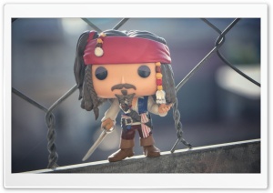 Jack Sparrow - Funko Pop Figure Ultra HD Wallpaper for 4K UHD Widescreen desktop, tablet & smartphone