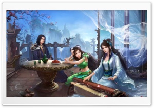 Jade Dynasty Artwork Ultra HD Wallpaper for 4K UHD Widescreen desktop, tablet & smartphone