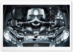Jaguar Supercharged Engine Ultra HD Wallpaper for 4K UHD Widescreen desktop, tablet & smartphone