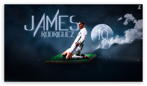 James Rodriguez UltraHD Wallpaper for HD 16:9 ;