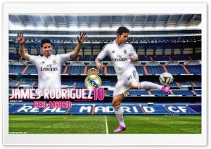 JAMES RODRIGUEZ REAL MADRID Ultra HD Wallpaper for 4K UHD Widescreen desktop, tablet & smartphone