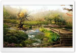 Japan Digital Landscape Ultra HD Wallpaper for 4K UHD Widescreen desktop, tablet & smartphone