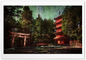 Japan Wood House Ultra HD Wallpaper for 4K UHD Widescreen desktop, tablet & smartphone