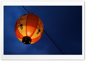 Japanese Lantern Ultra HD Wallpaper for 4K UHD Widescreen desktop, tablet & smartphone