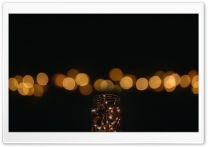 Jar of Lights Ultra HD Wallpaper for 4K UHD Widescreen desktop, tablet & smartphone