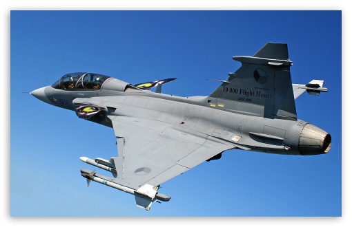 JAS-39 Gripen czech UltraHD Wallpaper for Wide 16:10 5:3 Widescreen WHXGA WQXGA WUXGA WXGA WGA ; 8K UHD TV 16:9 Ultra High Definition 2160p 1440p 1080p 900p 720p ; Mobile 5:3 - WGA ;